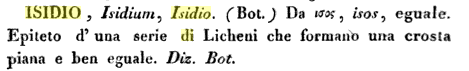 Etmologia apoteci soredi e isidi ...
